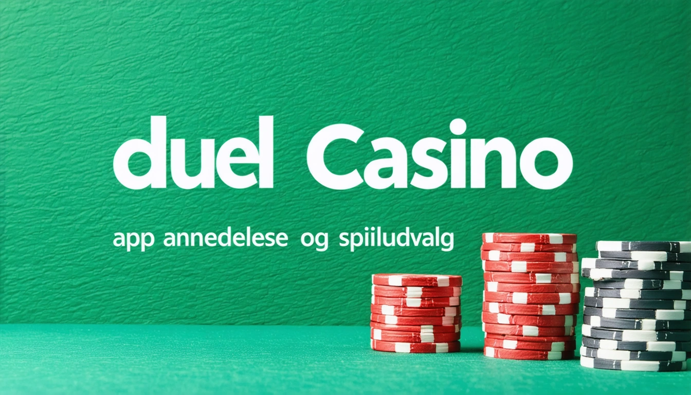 Duel Casino app anmeldelse og spiludvalg