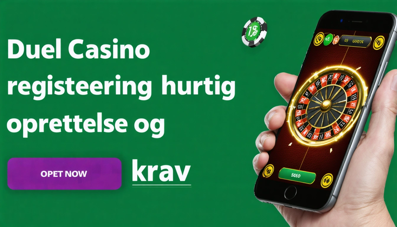 Duel Casino registrering hurtig oprettelse og krav